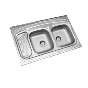 سینک دو لگنه فانتزی 200 روکار