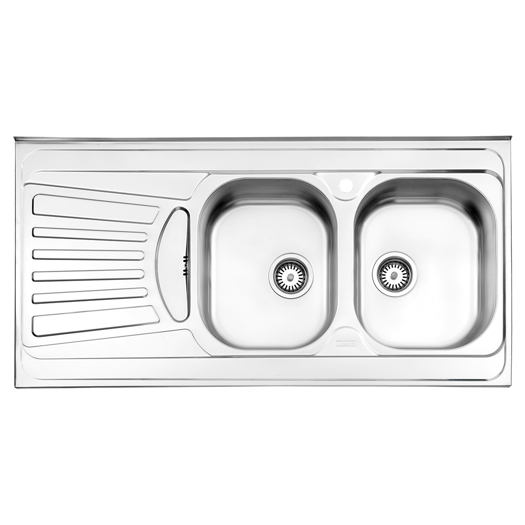 725-O-60 سینک روکار ۷۲۵ استیل البرز