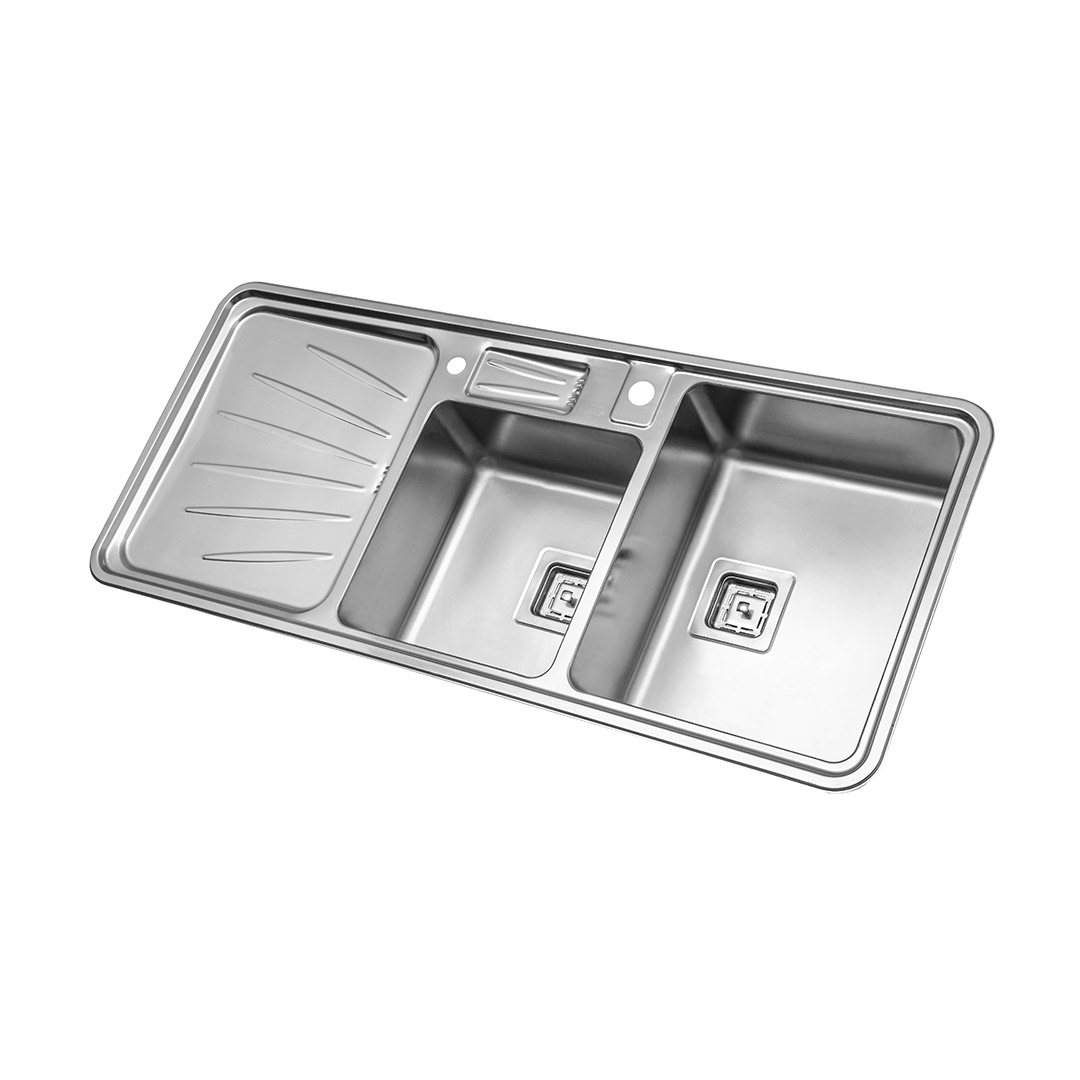854inset-r سینک ظرفشویی باکسی استیل البرز